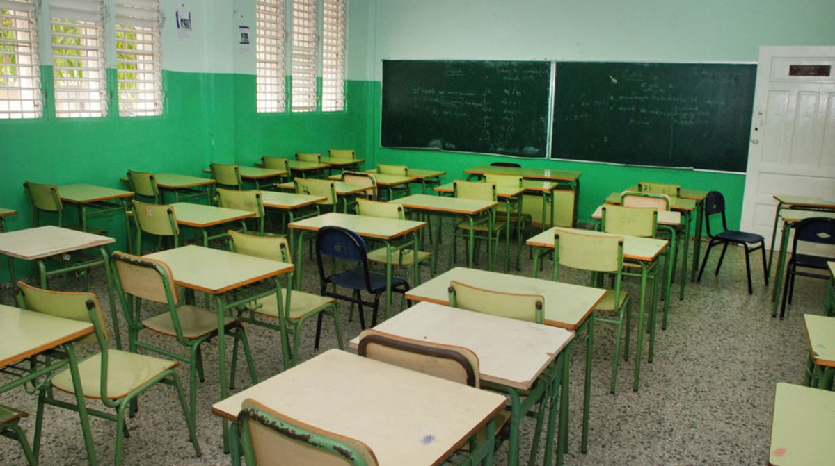 En Nogoyá suspendieron las clases presenciales hasta el viernes, pero podría ser por una semana mas