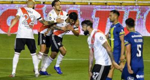 River le ganó en Santa Fe a Rosario Central por 2 a 0