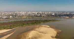 El Intendente de Paraná pidió intervención internacional por la bajante del río Paraná