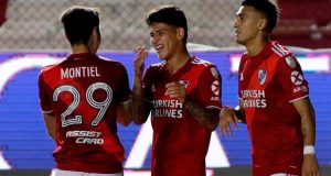 River goleó y humilló a Nacional en Montevideo esta noche por 6 a 2, y es semifinalista de la Libertadores