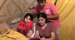 ¡Dios la bendiga..!! Abigail está grave… Y después muchos hacen un drama por el Wi Fi, por el celular, porque no hay fiestas, etc…
