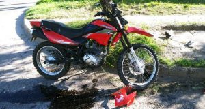 Empezamos año nuevo con muerte en accidente de moto en Paraná