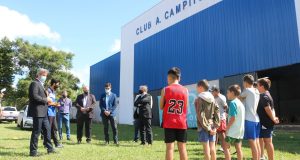 Funcionarios nacionales de Turismo y Deporte fueron recibidos en Colón, Entre Ríos