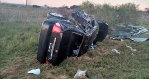 Tragedia esta mañana en cruce de rutas 12 y 131, en cercanías de Crespo. Murió un hombre