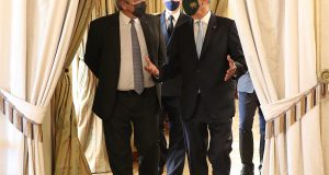 Ayer a la tarde Alberto Fernández se reunió con el Presidente de Portugal. Hoy viaja a España