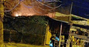 Se incendió una verdulería esta mañana en Paraná