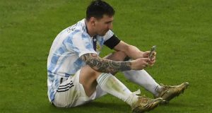 Los Messi, feliz por la consagración de «Leo»