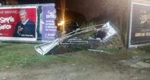 Un abogado paranaense manejaba borrracho, por supuesto que chocó y podría haber causado una tragedia