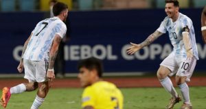 Argentina con Messi iluminado goleó a Ecuador 3 a 0 y va en busca de Colombia en semis