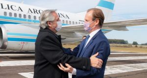 Alberto Fernández hoy en Entre Ríos. Que dijo y que hizo. Mirá el video