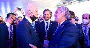 El Presidente se saludó con Joe Biden y Jair Bolsonaro en la Cumbre del G20