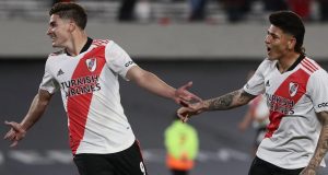 River goleó y apabulló a San Lorenzo. Es puntero absoluto del campeonato