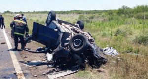 Otra vez la muerte en rutas entrerrianas. Dos personas murieron hoy en la 18 cerca de Paraná