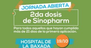 Éste martes y miércoles jornadas abiertas de vacunación en Paraná