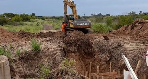 Con más del 47 por ciento de avance continúa la obra de saneamiento en Colonia Avellaneda y San Benito
