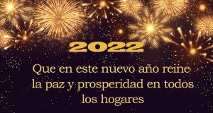 Que Dios les depare toda la felicidad que se merecen en este nuevo año a los lectores y oyentes de NSA