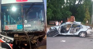 ¡Muy penoso..!! Trágico choque esta mañana en una avenida de Paraná, Murió jóven mujer. También falleció su hermano esta tarde