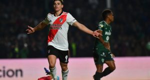 Una exhibición de fútbol de River en Junín. Le ganó 7 a 0 a Sarmiento y está en cuartos de final
