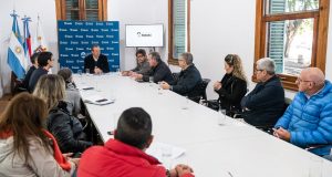 La Municipalidad de Paraná dialogó con comerciantes y vecinos sobre la obra del mandapeatón en calles Cervantes-Uruguay