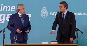 Massa asumió hace minutos como ministro de Economía de la Argentina