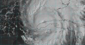 En Cuba el centro del huracán Ian sale al mar por el norte de Pinar del Río