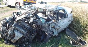 Otra vez la tragedia en rutas. En Entre Ríos hoy murió una joven y hay cinco heridos