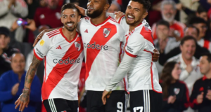 River goleó a Independiente y es el nuevo líder de la Zona A de la Copa de la Liga